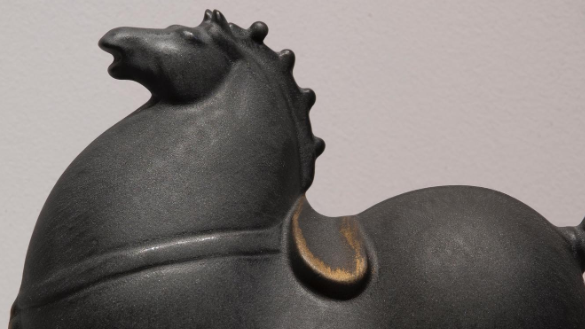 烏金唐馬（Obsidian Tang Horse Ornament）