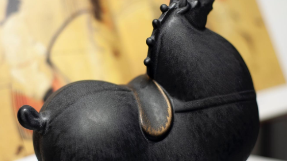 烏金唐馬（Obsidian Tang Horse Ornament）